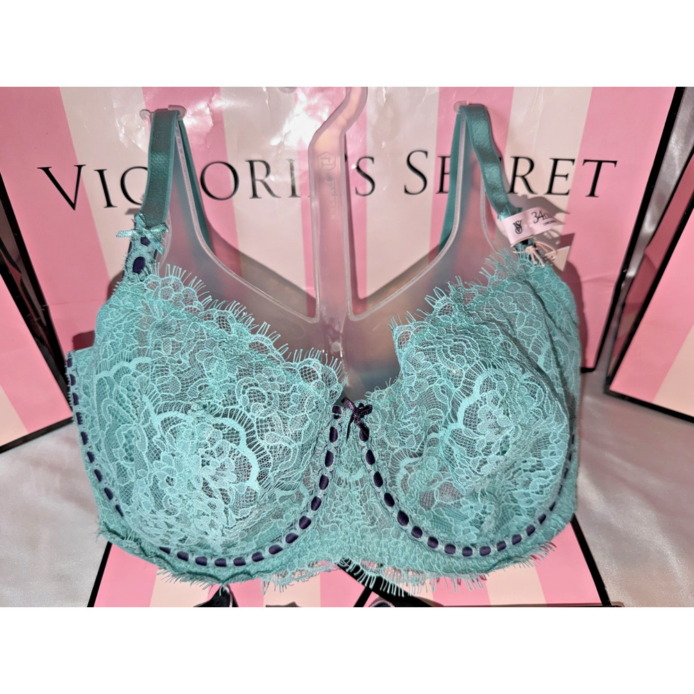 Victoria's Secret Bra Dream Angels Wicked 36DDD Purple & Sage